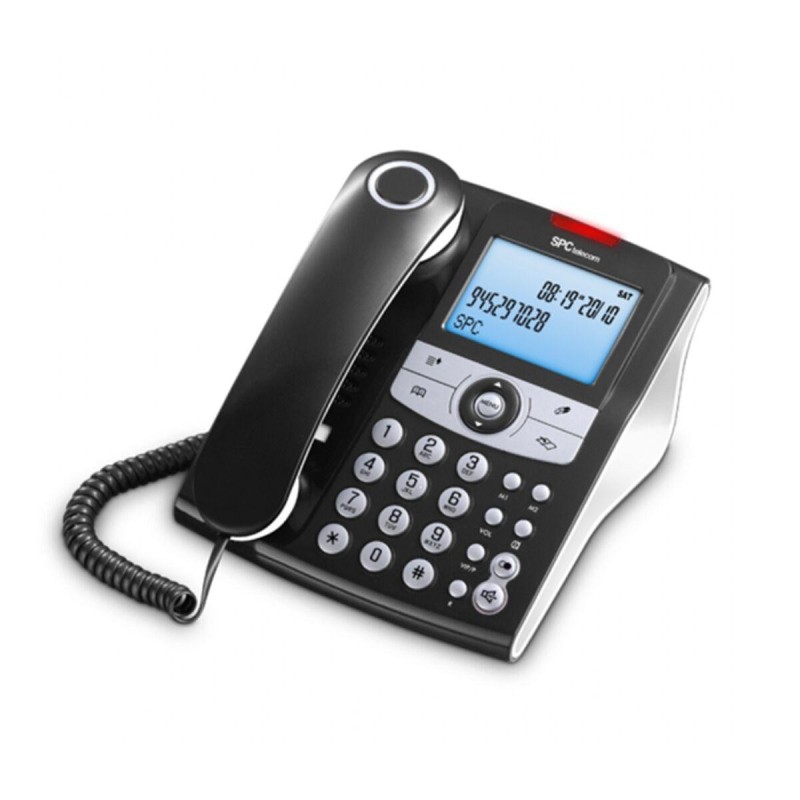 SPC 3804N Telefono ELEGANCE ID 70M ML ID LCD Negro