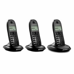 MOTOROLA C1003 LB+ Telefono DECT TRIO Negro