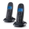 MOTOROLA C1002 LB+ Telefono DECT DUO Gris-Granate