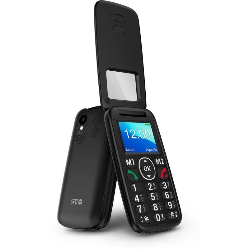 SPC 2331N Titan View Movil Senior BT FM SOS Negro