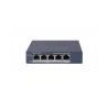 HIKVISION SWITCH L2, SMART MANAGED, 4 GIGABIT RJ45 POE PORTS, 1 GIGAB