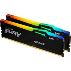 Kingston Fury Beast RGB Expo Memoria RAM DDR5 6000MT/s 32GB (2x16GB) 