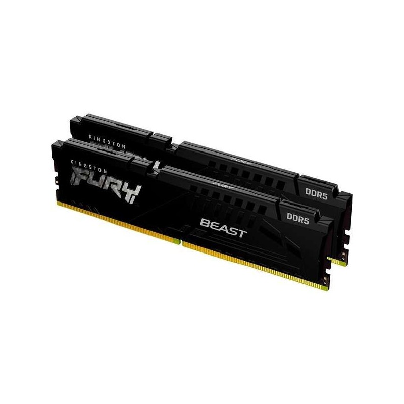 Kingston Fury Beast Memoria RAM DDR5 6000MT/s 32GB (2x16GB) CL30 DIMM