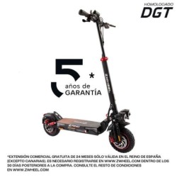 Zwheel ZRino Duo Max Patinete Electrico Motor 2x 500W - Homologado DG