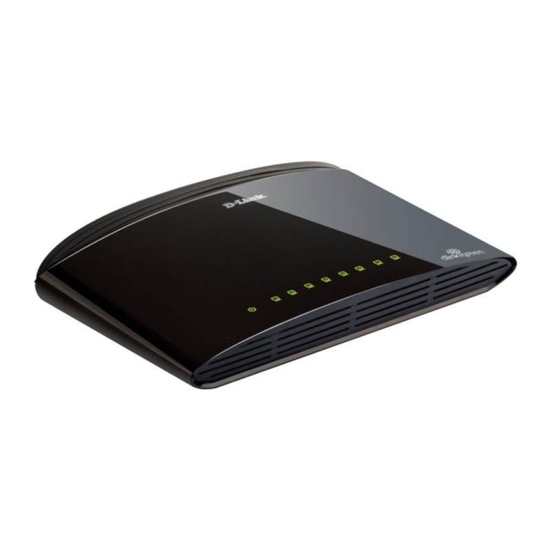 Switch UnManaged - D-Link 8 porte 10/100Mbps - Plastica