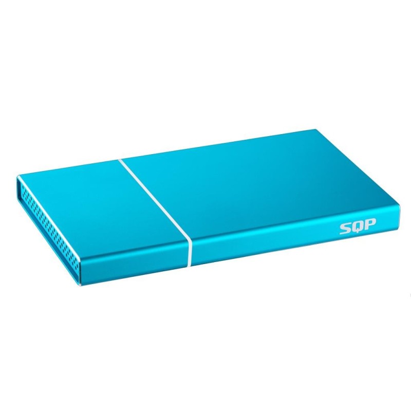 BeStor - HDD esterno USB-C - 1TB - Box colore blu - Mac e PC - Conseg