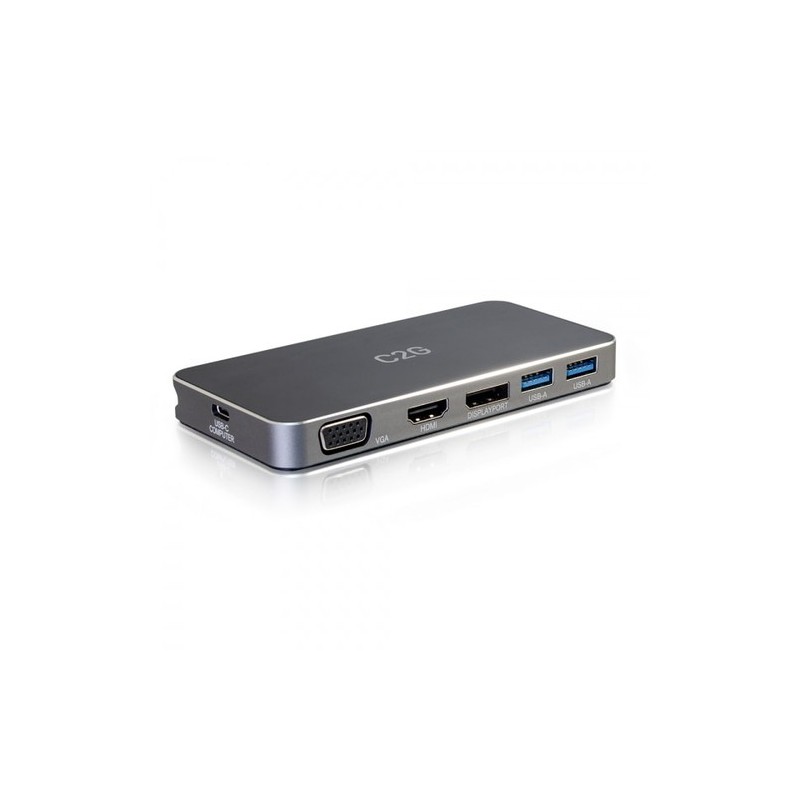 C2G Docking station USB-CR con tecnologia MST a doppio display con