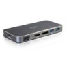 C2G Docking station USB-CR con tecnologia MST a doppio display con