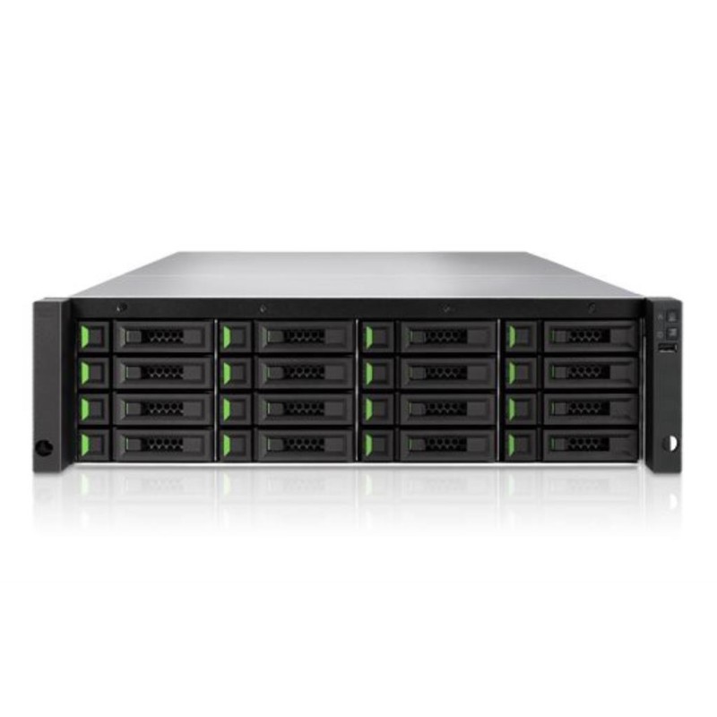 NAS assemblato QSAN Rack (3U) XN8016R 160TB (16x10TB) con HDD WD Ultr