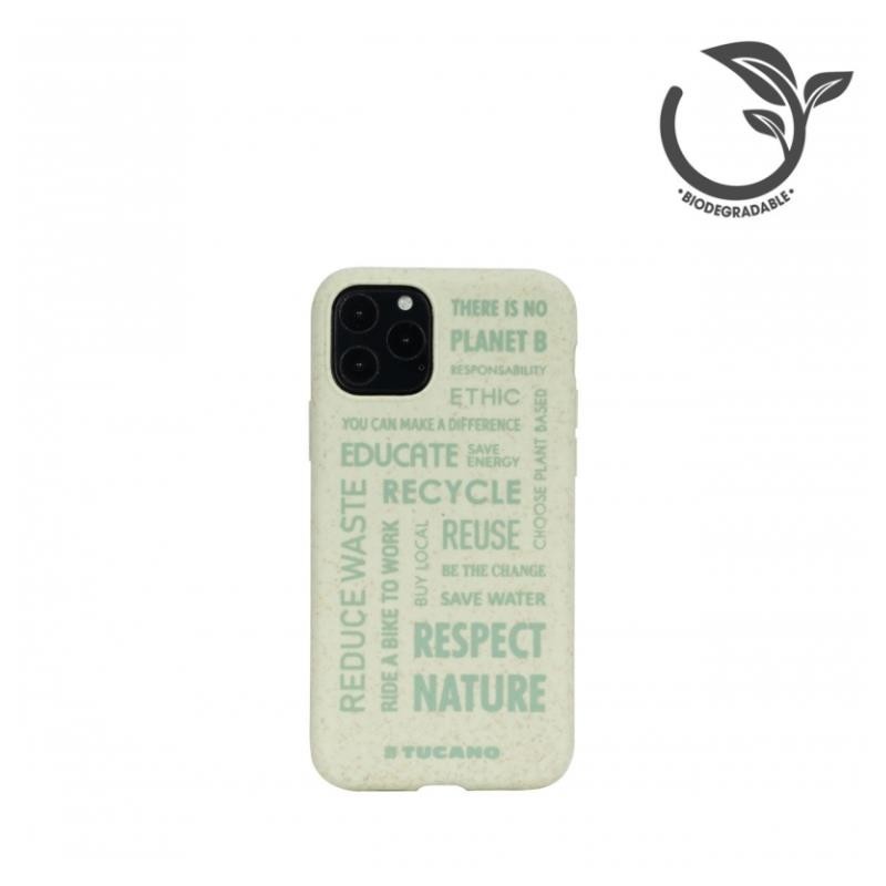 Cover Tucano ECOVER in bio plastica semirigida per iPhone 11 Pro - co