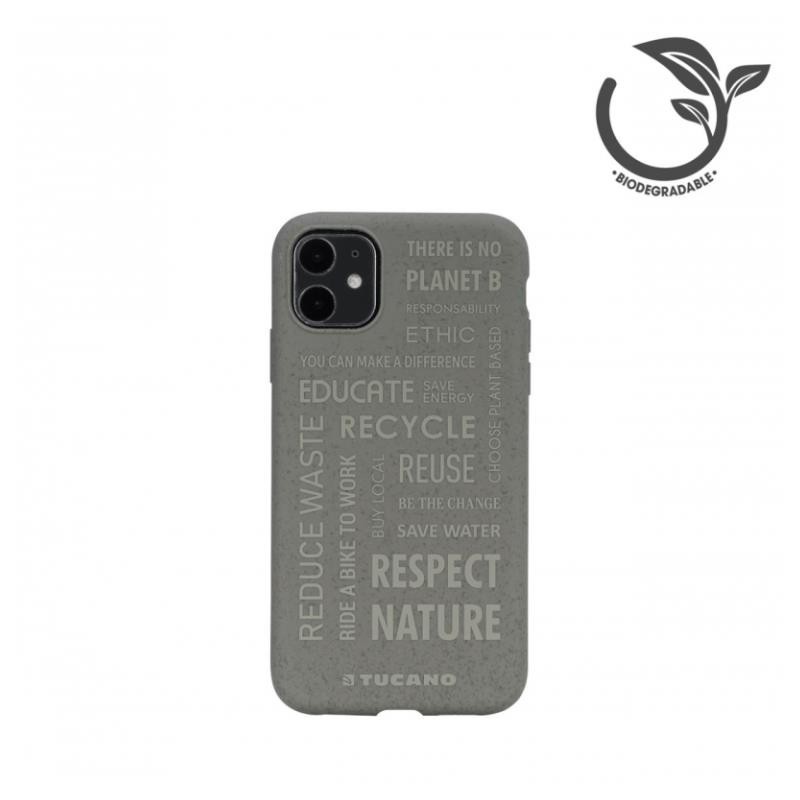 Cover Tucano ECOVER in bio plastica semirigida per iPhone 11 - colore