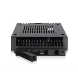 Rack amovible de 1 x 2.5&quot; SAS/SATA HDD/SSD in un bay di HDD da 3.5? -