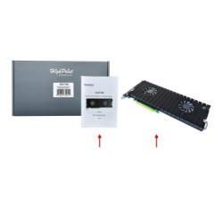 HighPoint SSD7140, PCIe 3.0x16, 8 emplacements M.2 Nvme,