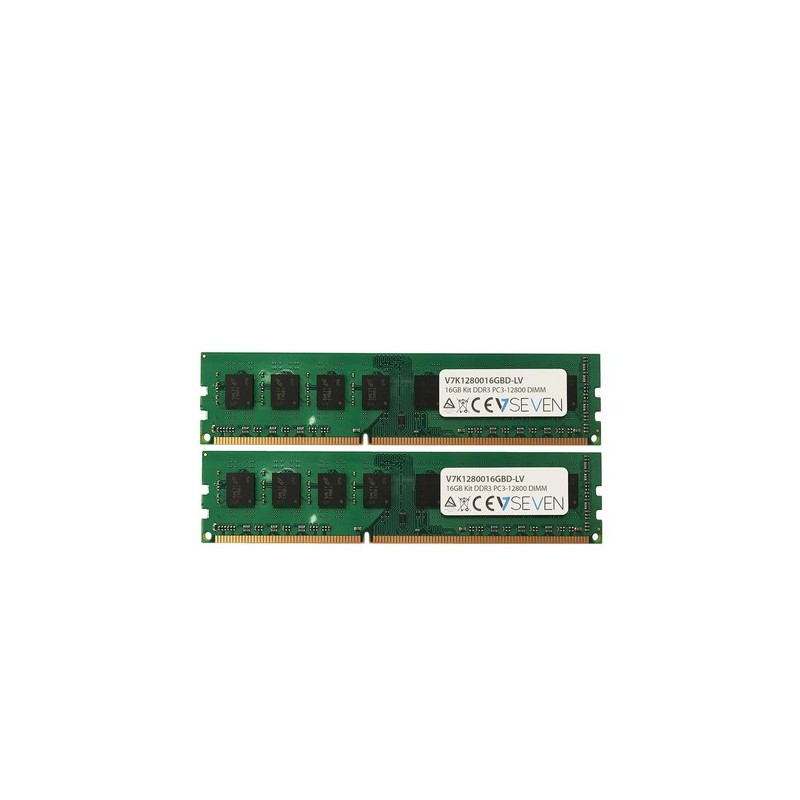 V7 16GB DDR3 PC3L-12800 - 1600MHz DIMM Modulo di memoria - V7K1280016