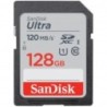 Memory Card Sandisk Ultra 120 - SDHC Class 10 - 128GB - fino a 120MBps