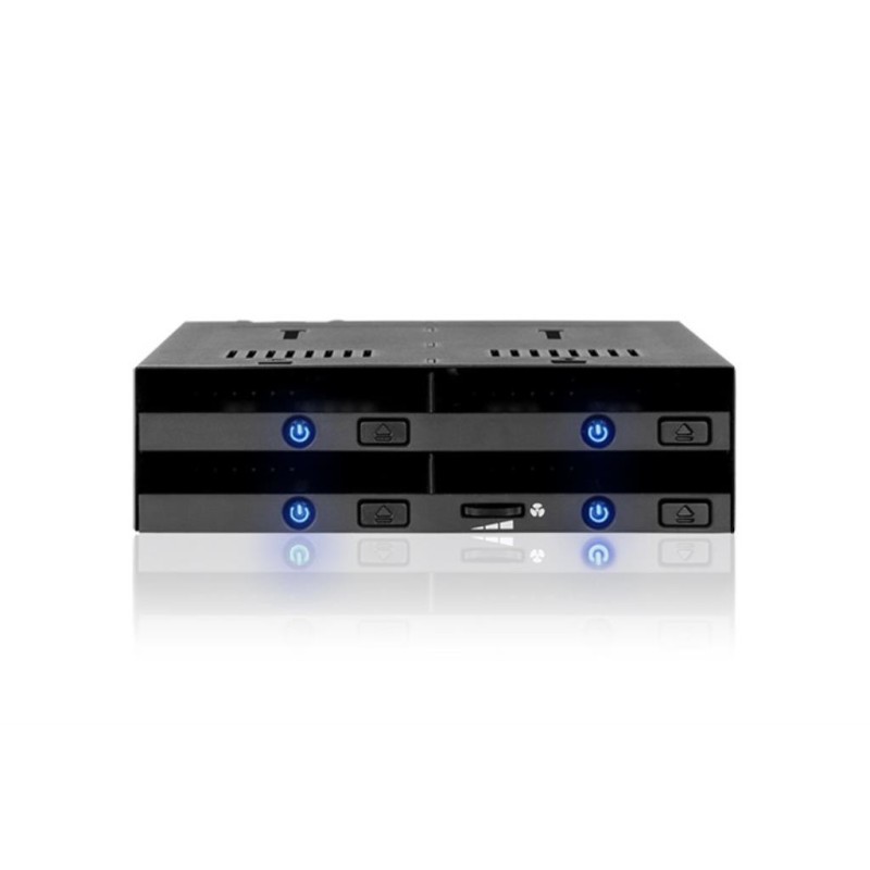 IcyDock FlexiDOCK - Rack rimovibile per 4 x SAS / SATA HDD / SSD 2,5 