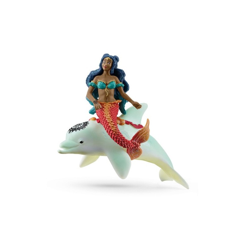 schleich Isabelle on Dolphin