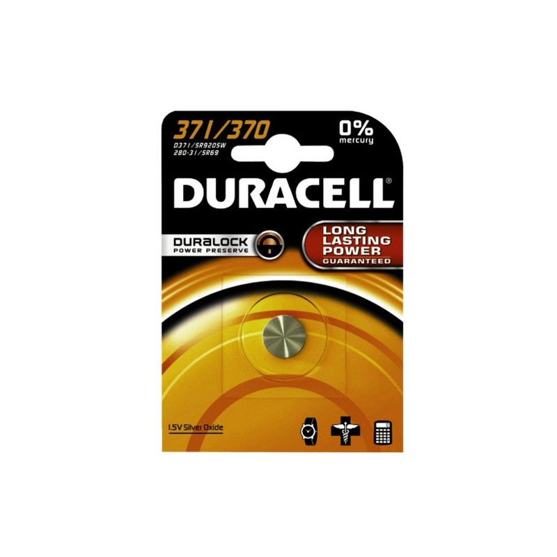 Duracell 067820 batteria per uso domestico Batteria monouso SR69 Ossi