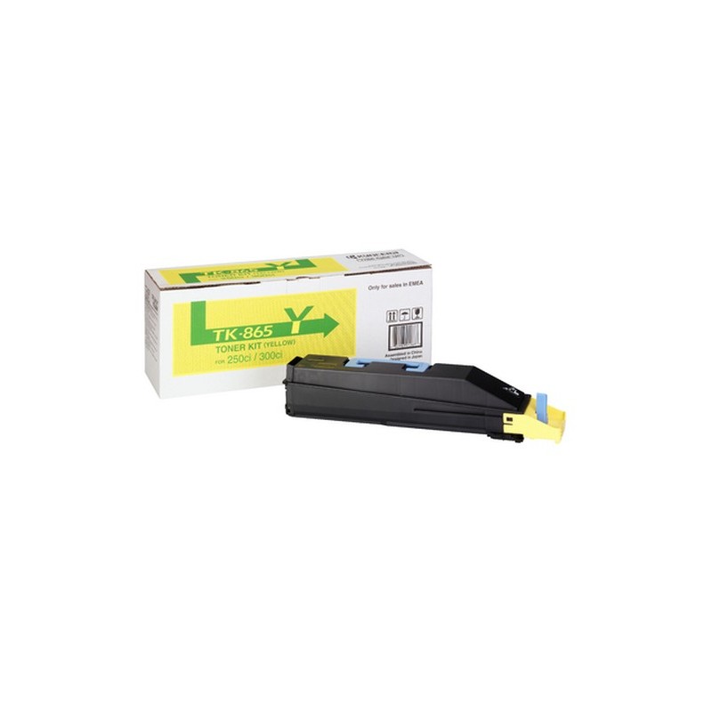 KYOCERA TK-865Y cartuccia toner 1 pz Originale Giallo