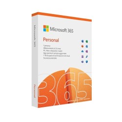 MICROSOFT 365 Personal Italian EuroZone Subscr 1YR Medialess P10 1 ut