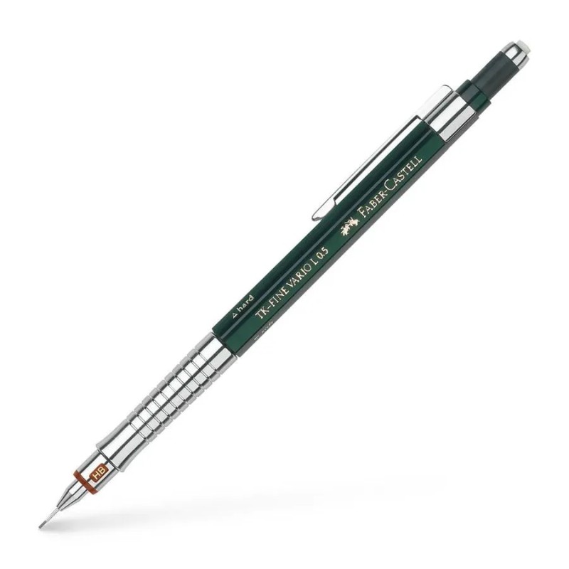 Faber-Castell TK-Fine Vario L Portaminas HB 0.5mm - Con Goma de Borra