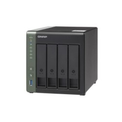 NAS assemblato QNAP Tower TS-431X3-4G 24TB (4x6TB) con HDD Seagate Ir