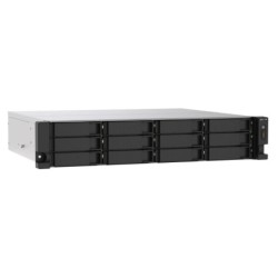 NAS assemblato QNAP Rack (2U) TS-1273AU-RP-8G 144TB (12x12TB) con HDD