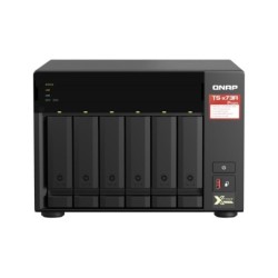 NAS assemblato QNAP Tower TS-673A-8G 36TB (6x6TB) con HDD Seagate Iro