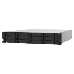 NAS assemblato QNAP Rack (2U) TS-1232PXU-RP-4G 144TB (12x12TB) con HD