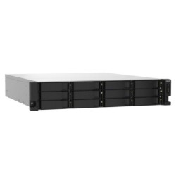 NAS assemblato QNAP Rack (2U) TS-1232PXU-RP-4G 144TB (12x12TB) con HD