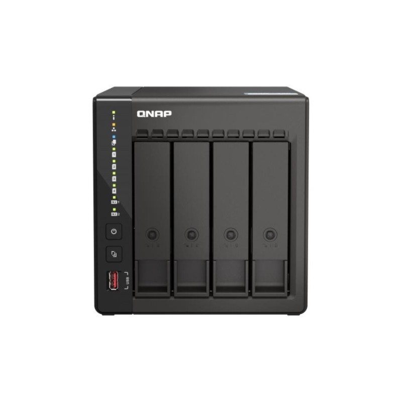 NAS assemblato QNAP Tower TS-453E-8G 24TB (4x6TB) con HDD Seagate Iro