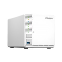 NAS assemblato QNAP Tower TS-364-8G-18TIWP 18TB (3x6TB) con HDD Seaga