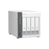 NAS assemblato QNAP TS-433-4G 24TB (4x6TB) con HDD Seagate IronWolf P