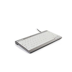 BakkerElkhuizen UltraBoard 950 tastiera USB QWERTY Inglese UK Argento