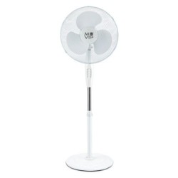 Muvip Ventilador de Pie - 40cm - 45w - Base Reforzada - 3 Velocidad -