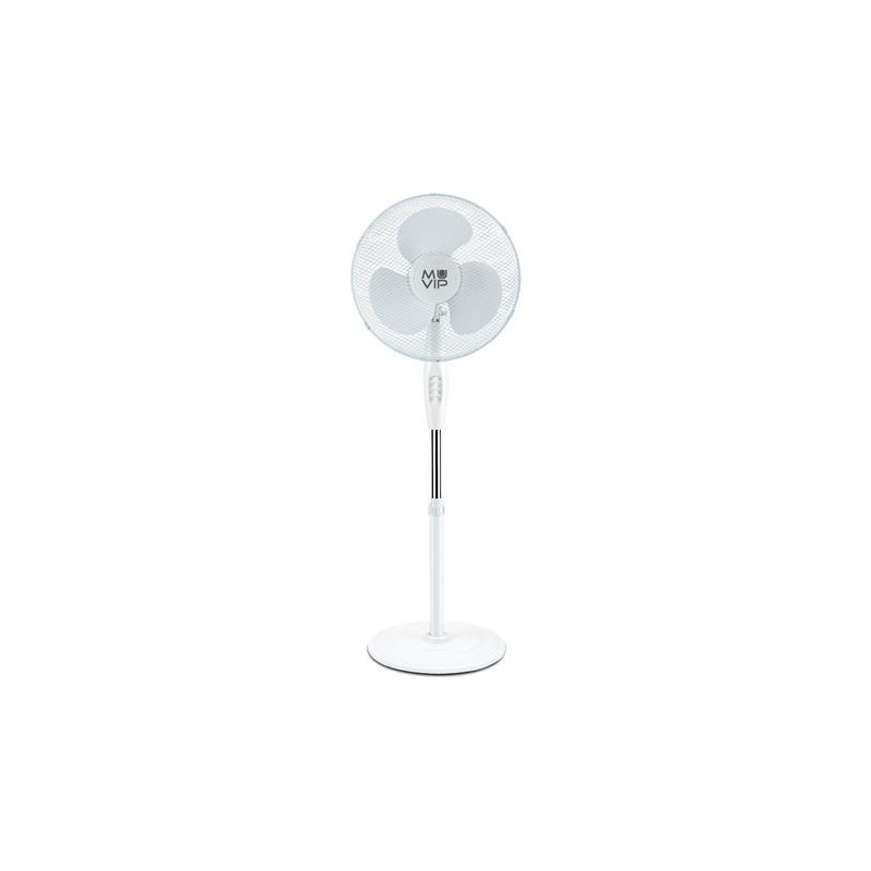 Muvip Ventilador de Pie - 40cm - 45w - Base Reforzada - 3 Velocidad -