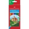 Faber-Castell Classic Colour Pack de 12 Lapices de Colores Hexagonale