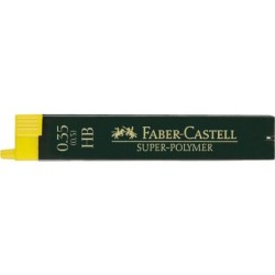 Faber-Castell 9063 Pack de 12 Minas Super-Polymer para Portaminas 0.3