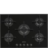 SMEG COOKTOP 5 BURNERS GAS LINEA BLACK PV175B3