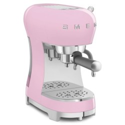 SMEG ECF02PKEU 50s Style Espresso-Kaffemaschine Cadillac Pink