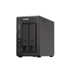 NAS assemblato QNAP Tower TS-253E-8G 12TB (2x6TB) con HDD WD Ultrastar