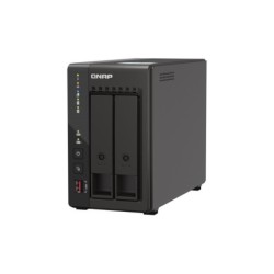 NAS assemblato QNAP Tower TS-253E-8G 12TB (2x6TB) con HDD WD Ultrastar