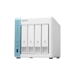 NAS assemblato QNAP Tower TS-431K 56TB (4x14TB) con HDD WD Ultrastar