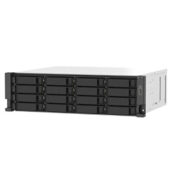 NAS assemblato QNAP Rack (3U) TS-1673AU-RP-16G 224TB (16x14TB) con HD