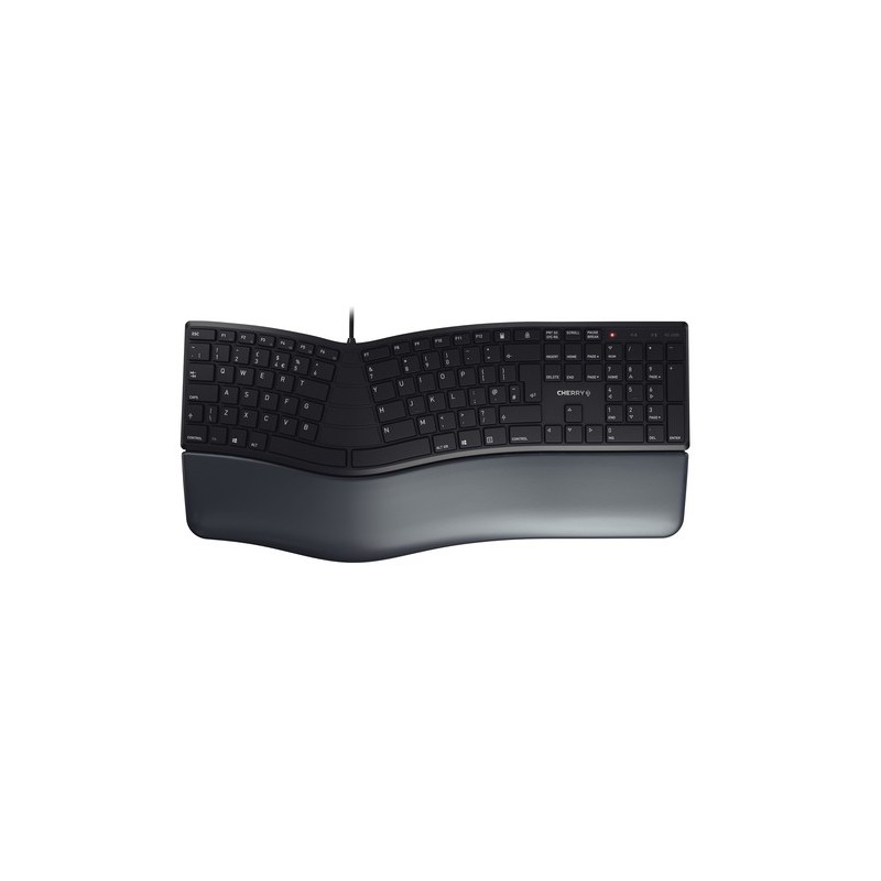 CHERRY KC 4500 ERGO tastiera USB QWERTY Inglese UK Nero