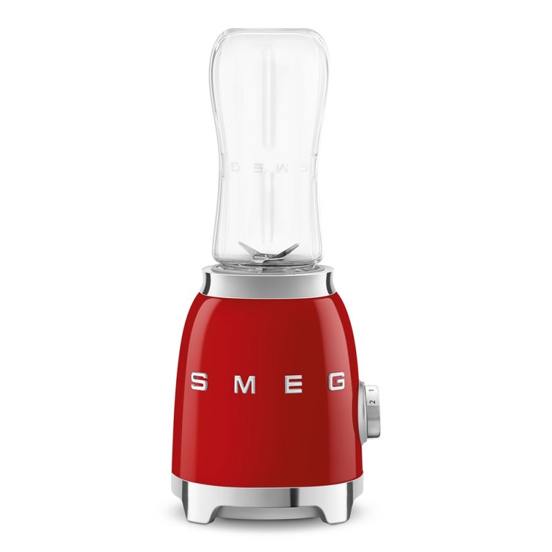 SMEG 50&#039;STYLE GLASS BLENDER RED PBF01RDEU