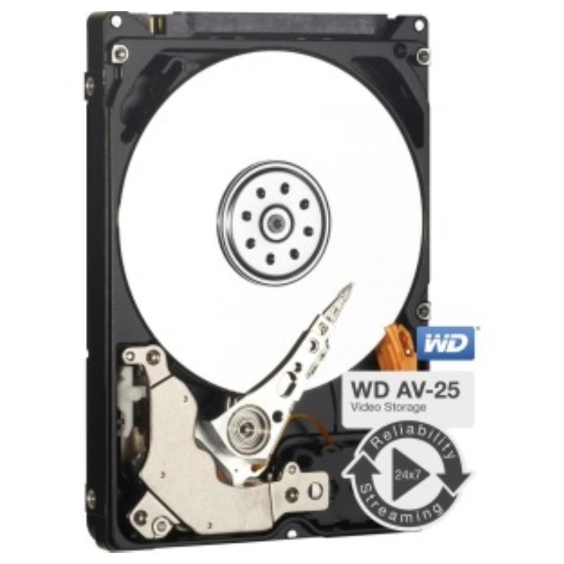 Hard Disk WD AV-25 - 2,5&quot; 9.5mm 1TB - 5400rpm - SATA 6Gbps - 16MB