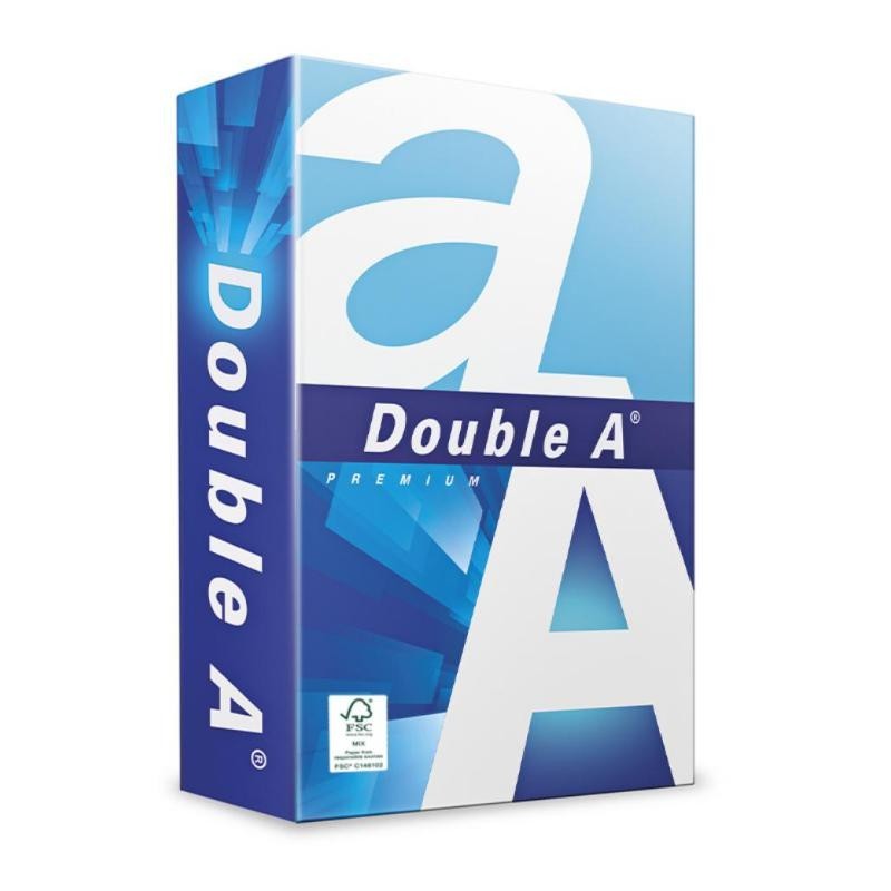 Double A Papel A4 80gr. 210x297mm (500 Hojas) Blanco - Certificacion 