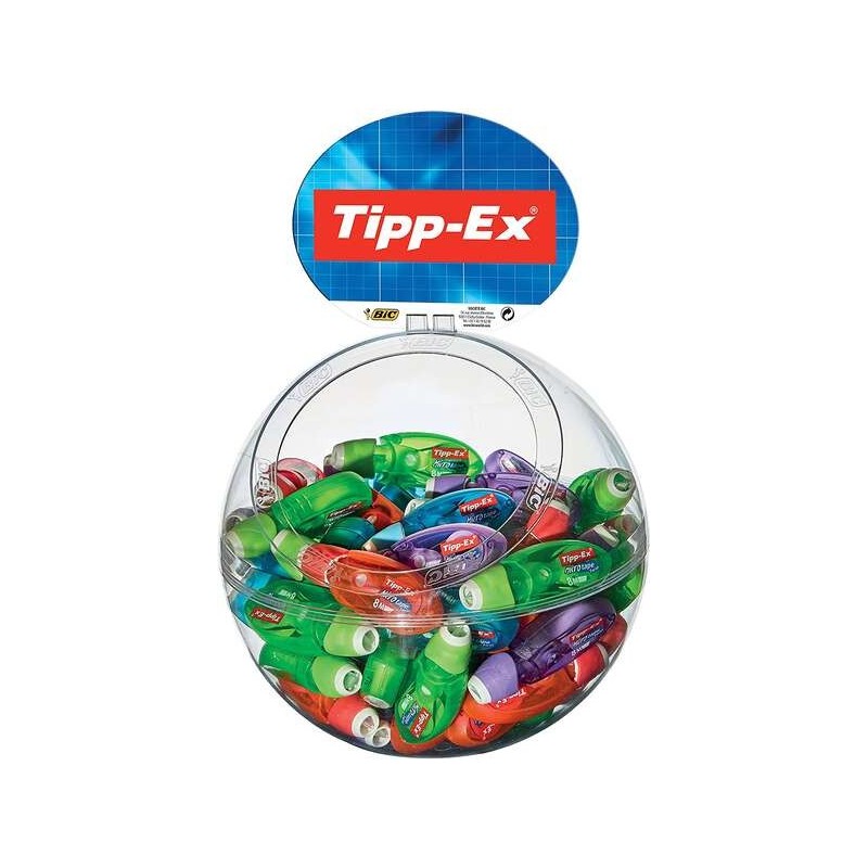 Tipp-Ex Micro Tape Twist Expositor 60 Cintas Correctoras 5.00mm x 8m 