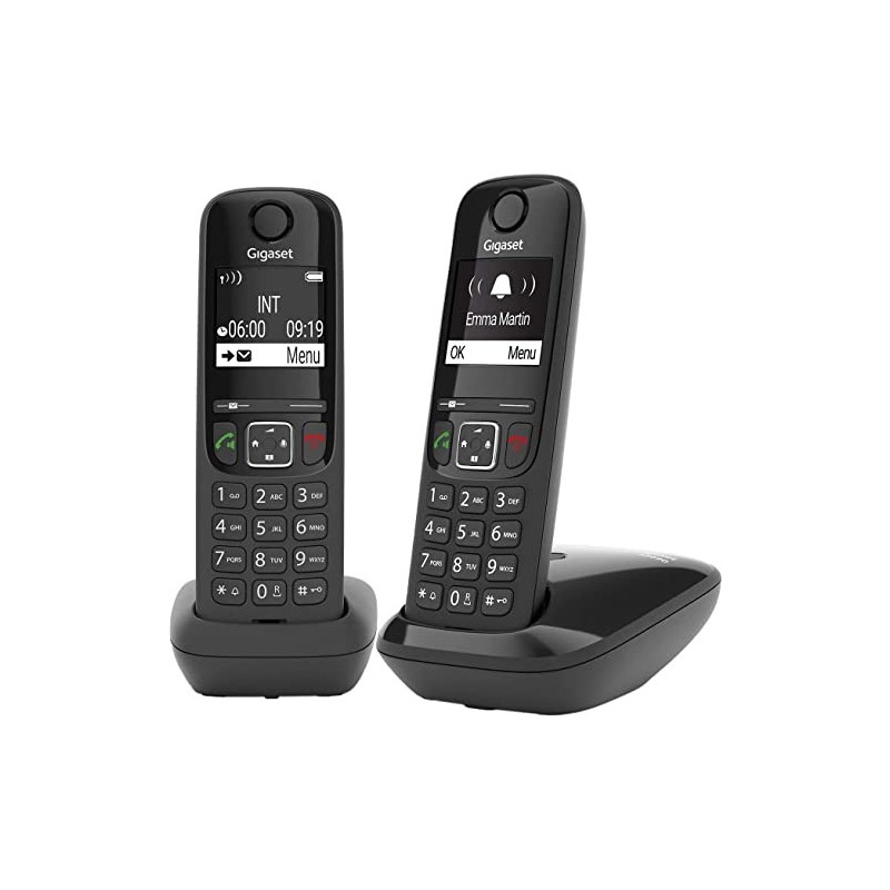 GIGASET WIRELESS PHONE AS305 DUO BLACK L36852H2812D231